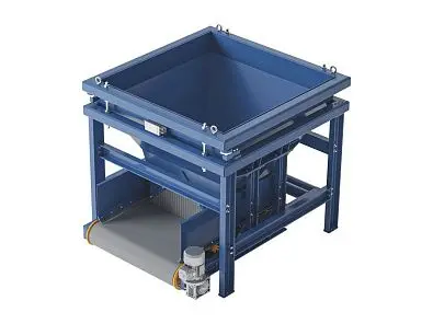 Весы бункерные с ленточным питателем изображение